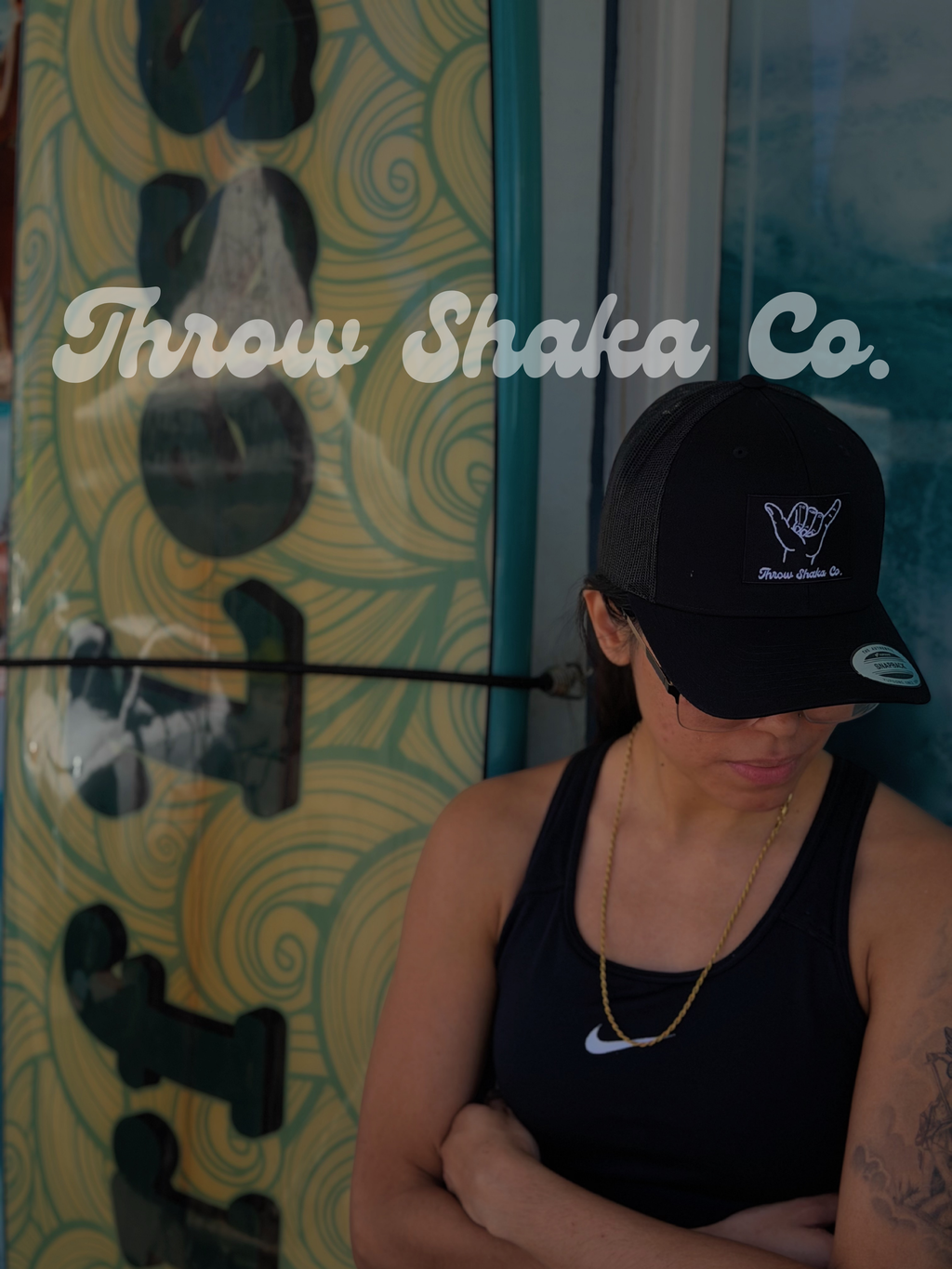 Throw Shaka Co. Trucker Hat