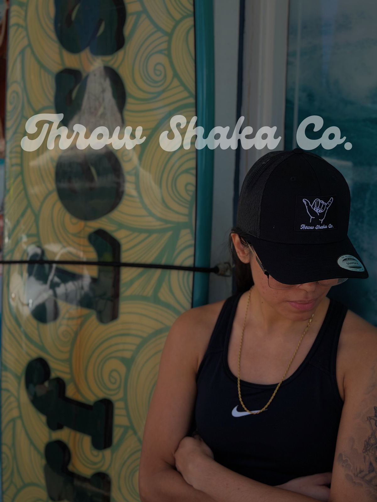 Throw Shaka Co. Trucker Hat